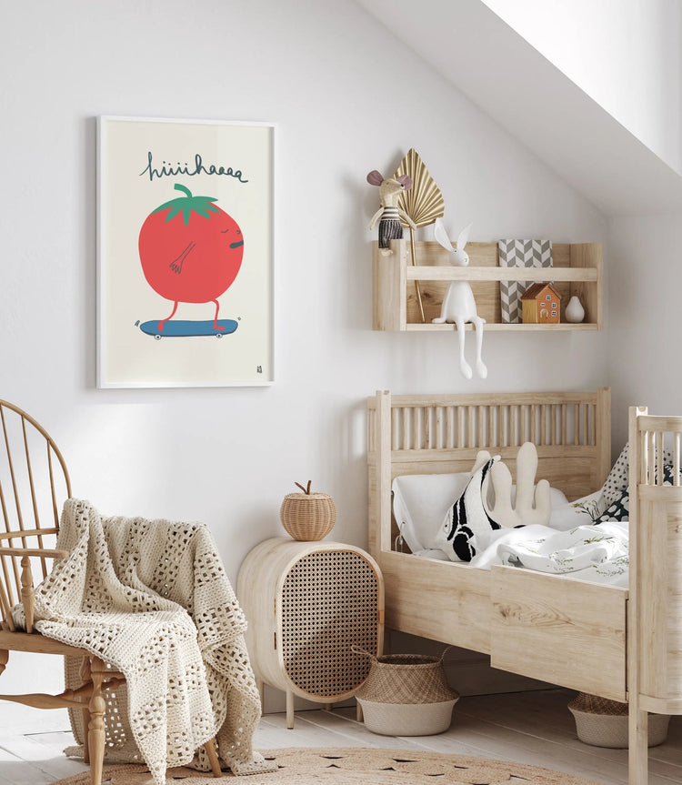 Lámina Decorativa Bold Tomato por Margaux Levaufre