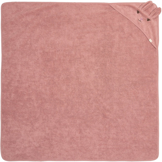 Toalla de Algodón con Capucha Conejo