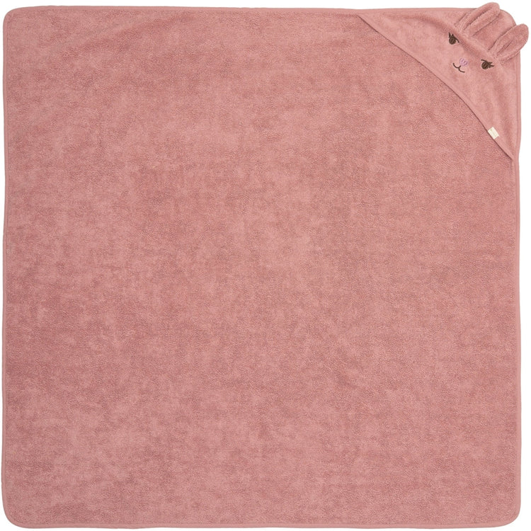 Toalla de Algodón con Capucha Conejo