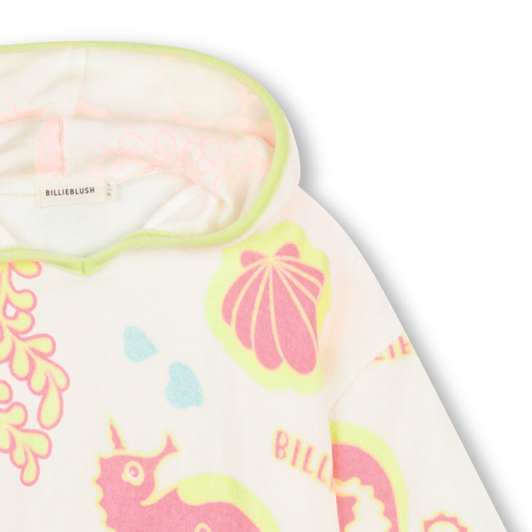 Capa de baño con capucha