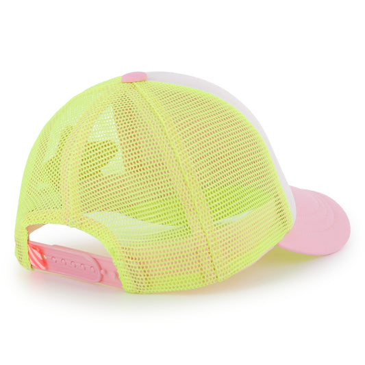 Gorra de punto calado