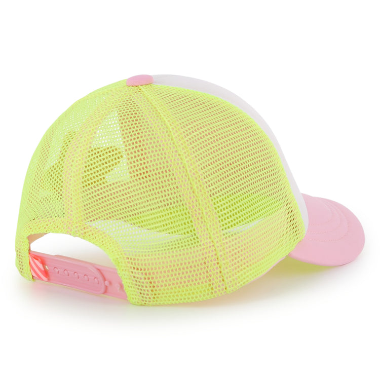 Gorra de punto calado