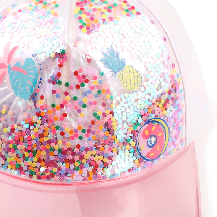 Gorra con visera transparente