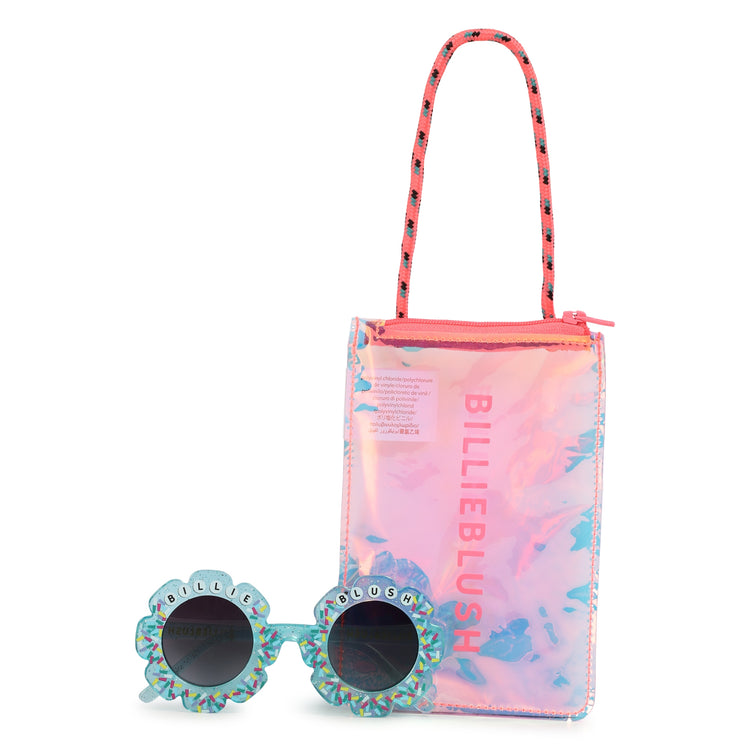 Gafas de sol Flor azul