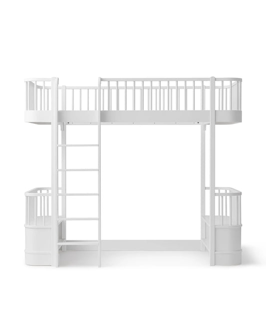 WOOD ORIGINAL LOFT BED, WHITE