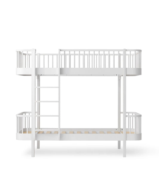 WOOD ORIGINAL BUNK BED , WHITE