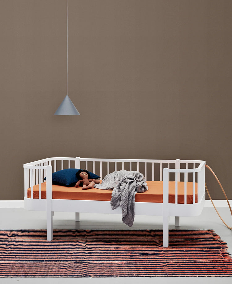 WOOD ORIGINAL JUNIOR DAY BED , WHITE