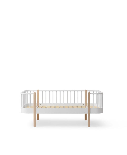 WOOD ORIGINAL JUNIOR DAY BED , WHITE/OAK