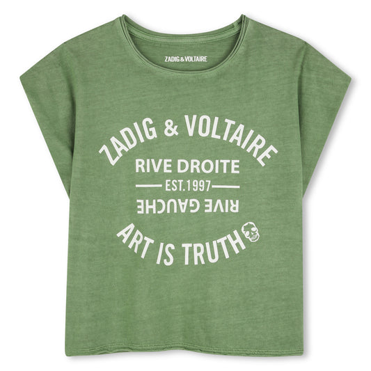 Camiseta manga corta verde – Zadig & Voltaire
