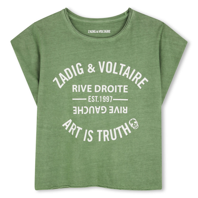 Camiseta manga corta verde – Zadig & Voltaire
