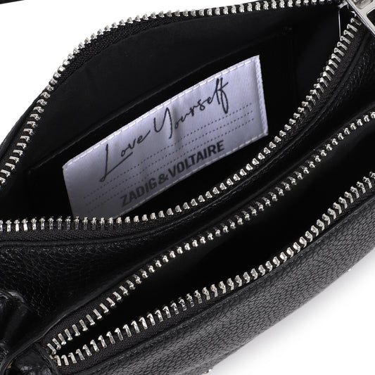 Bolso negro con tachas – Zadig & Voltaire