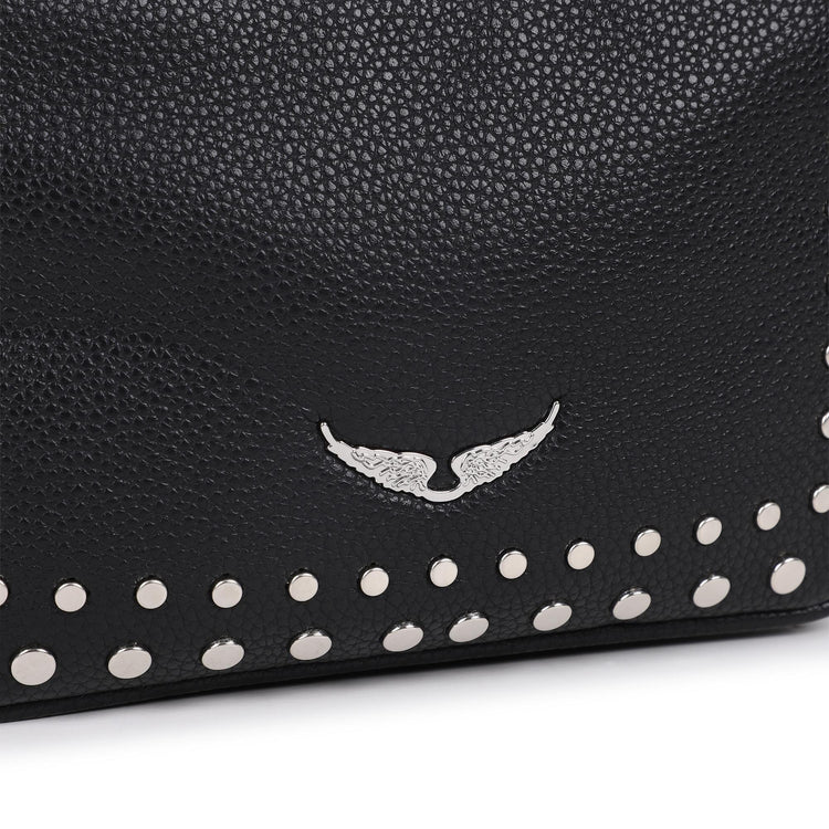 Bolso negro con tachas – Zadig & Voltaire