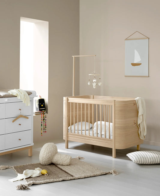 CUNA WOOD MINI+ INCL. JUNIOR KIT, ROBLE