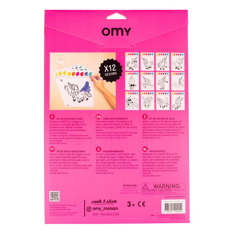 KIT DE PINTURA UNICORNIOS OMY