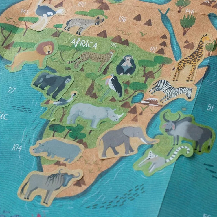 POSTER Y PEGATINAS - Animales del Mundo