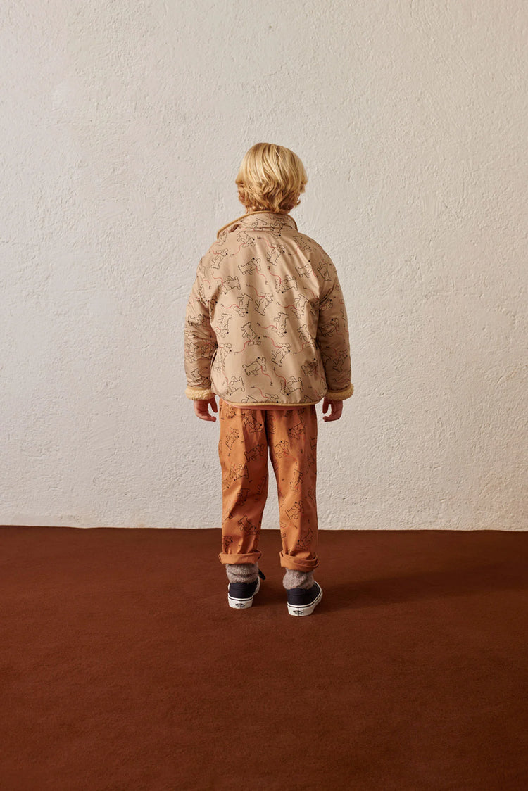CHAQUETA REVERSIBLE ESTAMPADO PERROS WEEKEND HOUSE KIDS
