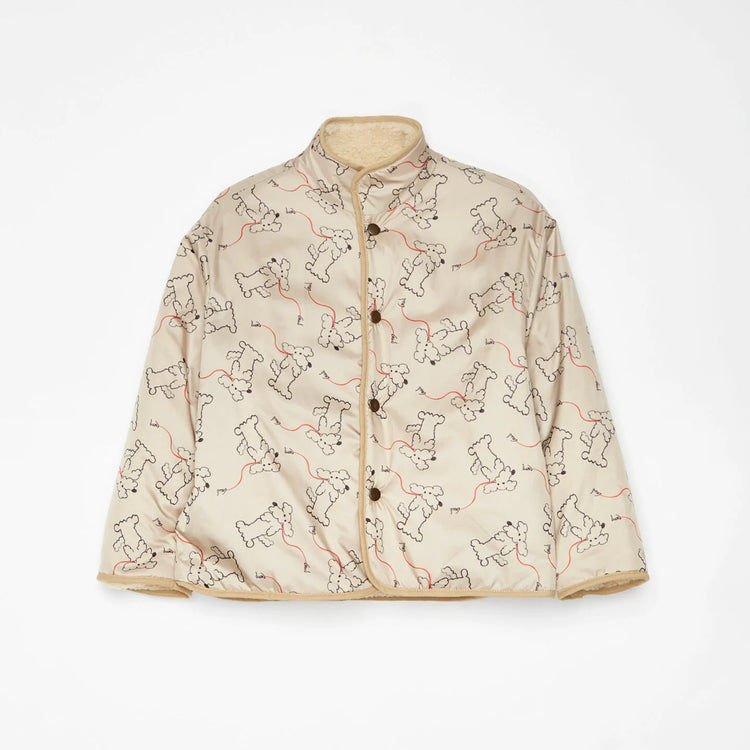 CHAQUETA REVERSIBLE ESTAMPADO PERROS WEEKEND HOUSE KIDS