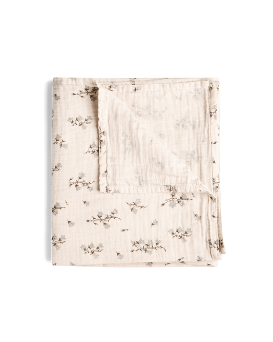Muselina Bluebell Swaddle Blanket