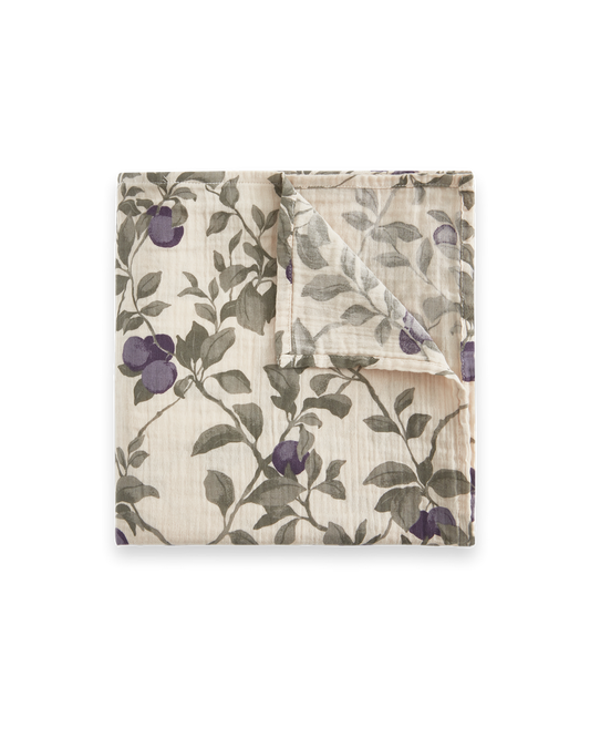 Muselina Plum Swaddle Blanket