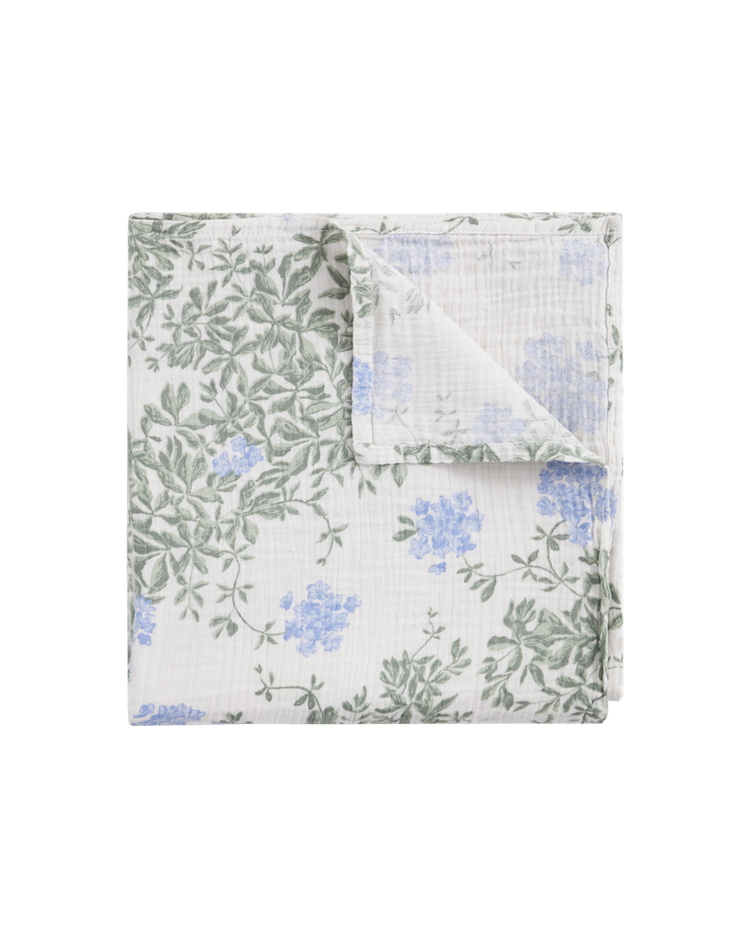 Muselina Plumbago Swaddle Blanket