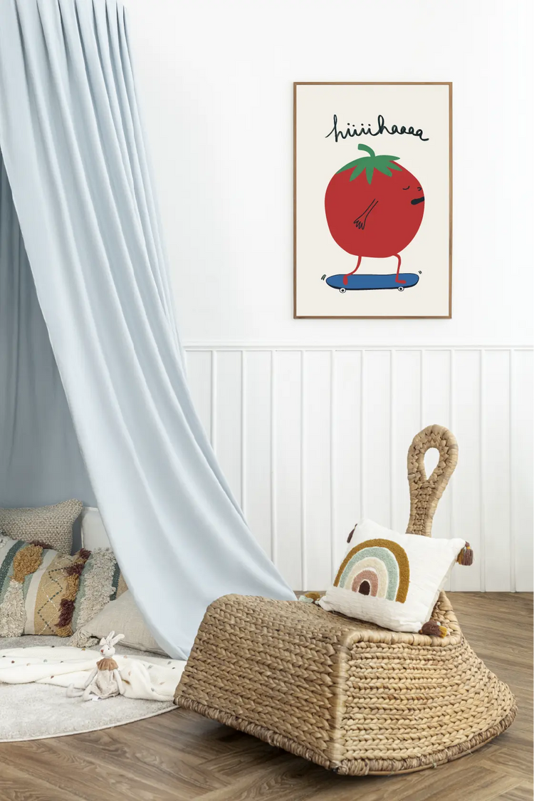 Lámina Decorativa Bold Tomato por Margaux Levaufre