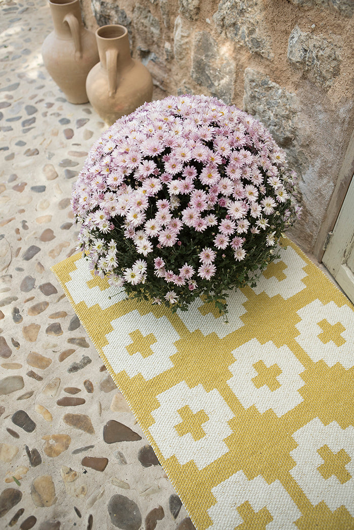 ALFOMBRA VINÍLICA FLOWER SUN