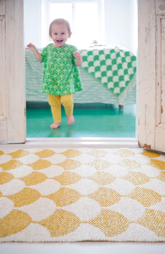 ALFOMBRA VINÍLICA GERDA MUSTARD