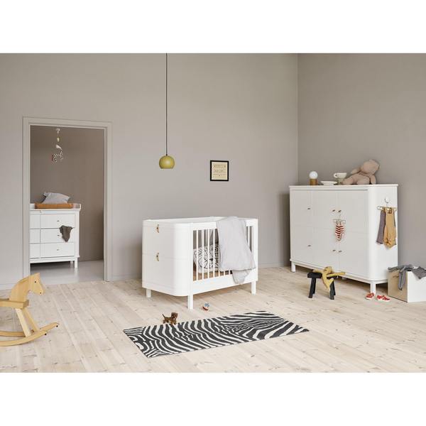 ARMARIO WOOD MULTI 3 PUERTAS BLANCO