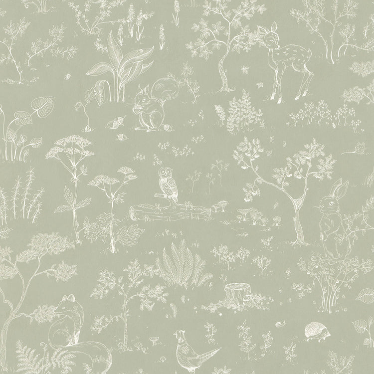 PAPEL PINTADO HOLLIE PISTACHIO