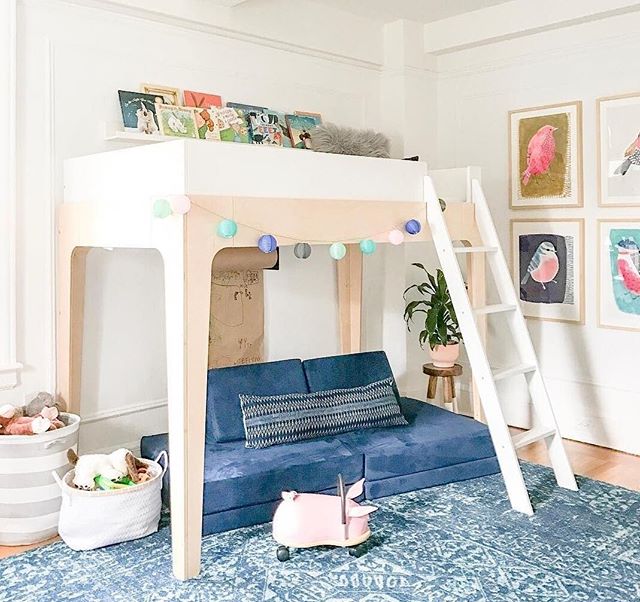 Litera Perch loft bed abedul