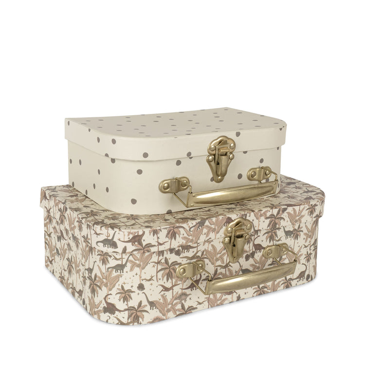 PACK DE DOS MALETITAS DINO & DOT KONGES SLOJD