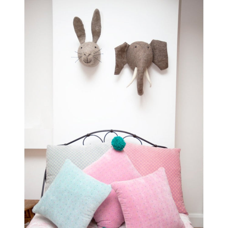 CABEZA CONEJO FIELTRO