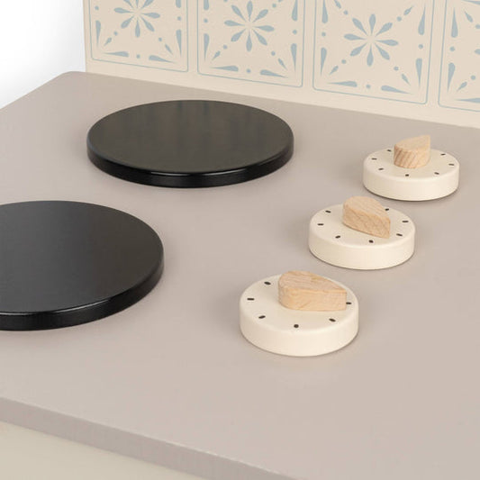 COCINA DE MADERA RETRO CON DETALLES