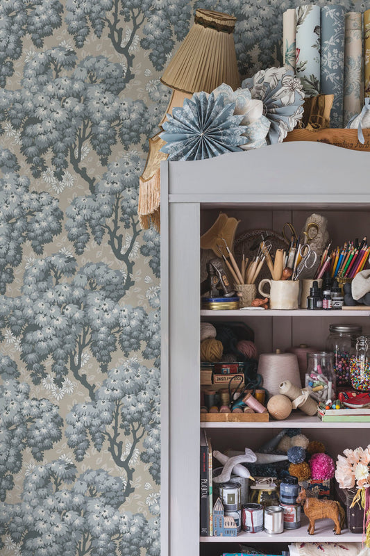 PAPEL PINTADO RAGNVI INDIGO