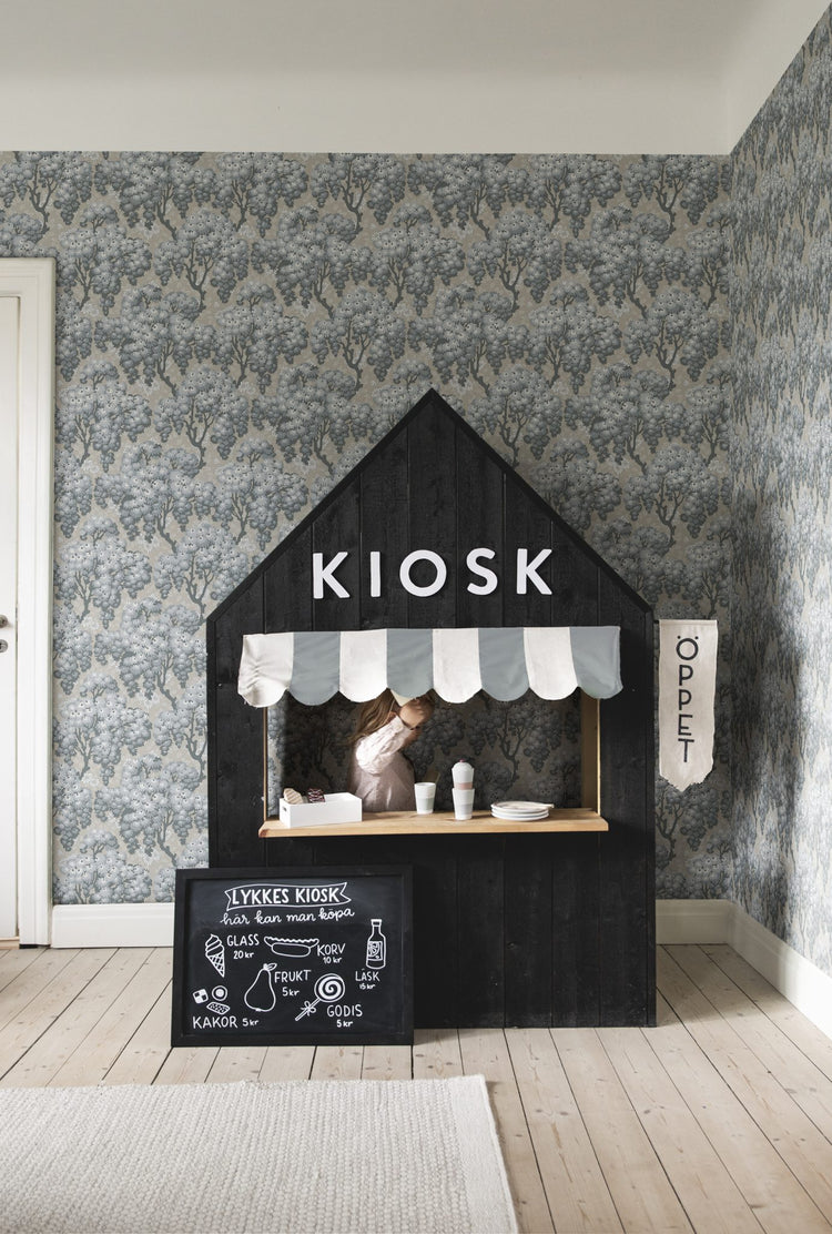 PAPEL PINTADO RAGNVI INDIGO