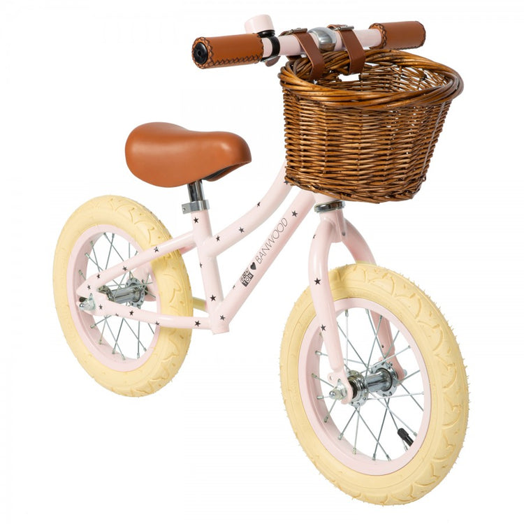BICICLETA BONTON ROSA FIRST GO CON CESTA BANWOOD