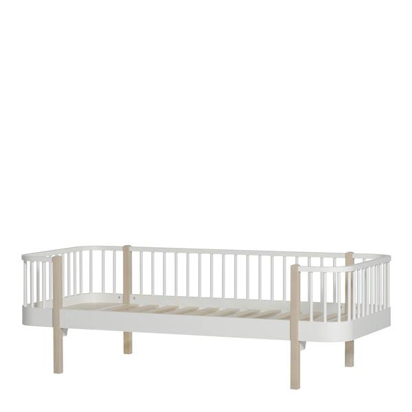 WOOD ORIGINAL DAY BED, WHITE/OAK