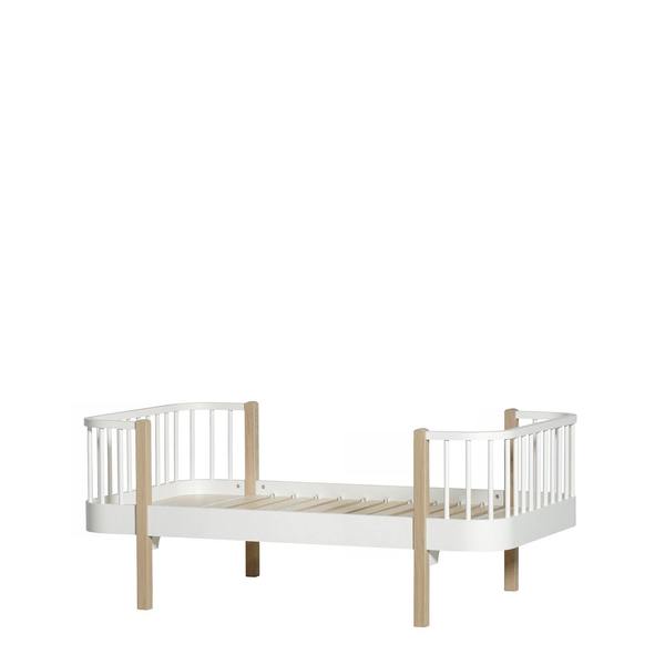 CAMA ORIGINAL JUNIOR BLANCO Y ROBLE