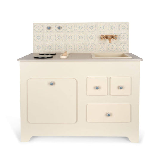 COCINA DE MADERA RETRO CON DETALLES