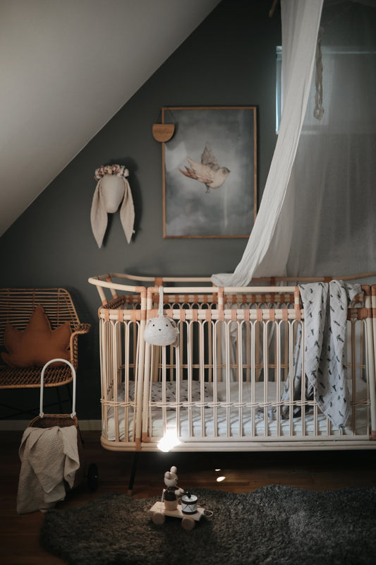 CUNA DE RATÁN NATURAL PAUL