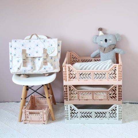 Caja plegable Khaki- Mediana