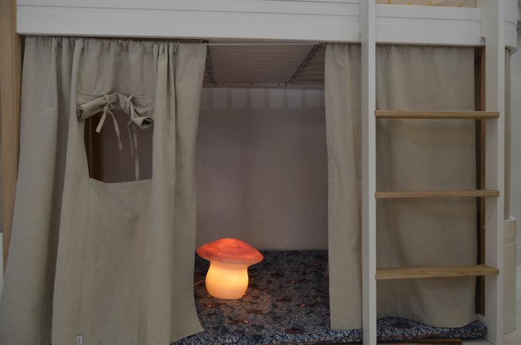 LÁMPARA QUITAMIEDOS SETA ROSA