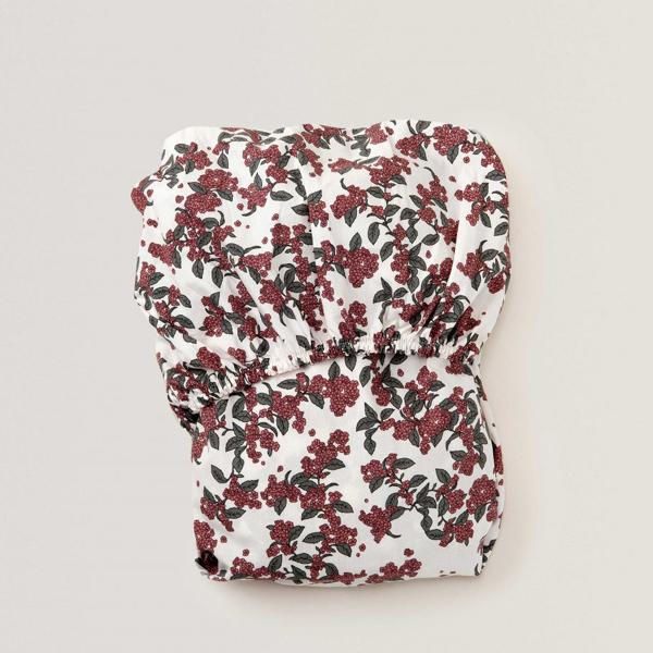 SÁBANA BAJERA ALGODÓN ORGANICO CHERRIE BLOSSOM