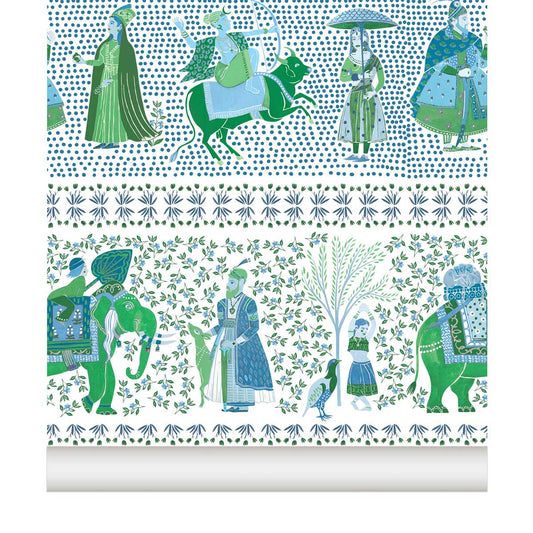 PAPEL PINTADO CHALANA ESMERALDA