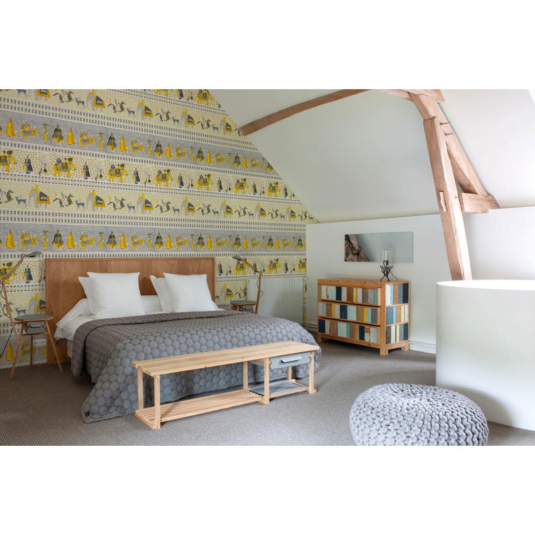 PAPEL PINTADO CHALANA ORO