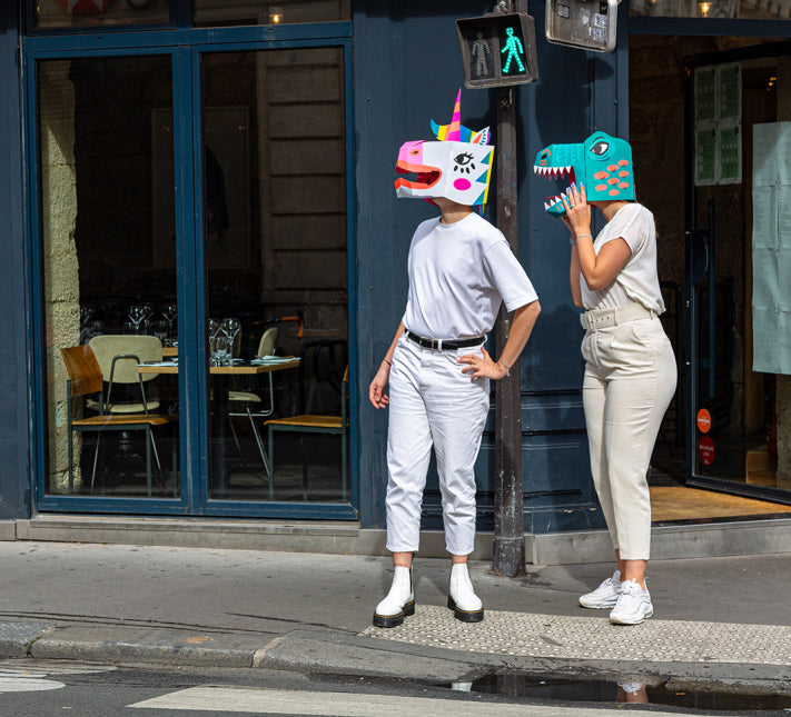 MASCARA 3D OMY - UNICORNIO