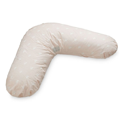 Funda de cojín de lactancia Algodón Orgánico swan pink GOTS Cam Cam Copenhagen