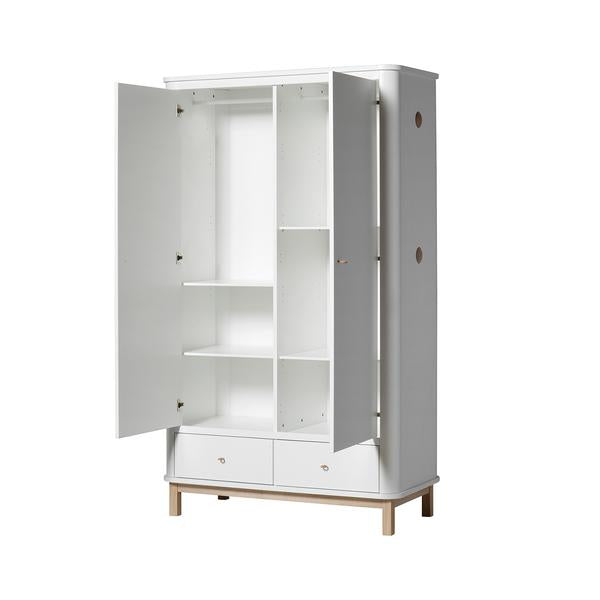 ARMARIO WOOD 2 PUERTAS NATURAL