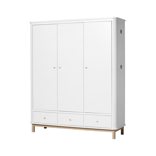 ARMARIO WOOD 3 PUERTAS NATURAL
