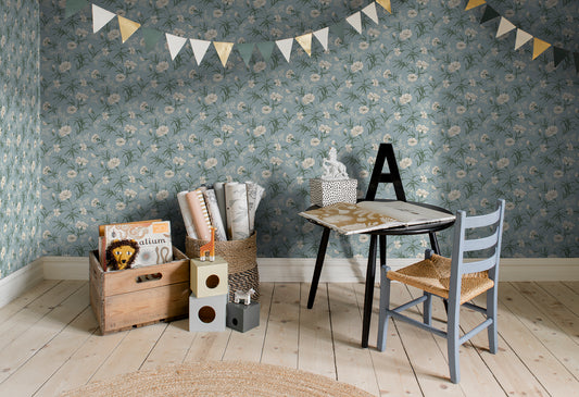 PAPEL PINTADO EMILIE SKY BLUE